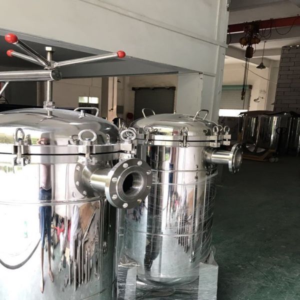 不銹鋼袋式過(guò)濾器φ600*410*6袋型號(hào)過(guò)濾精度
